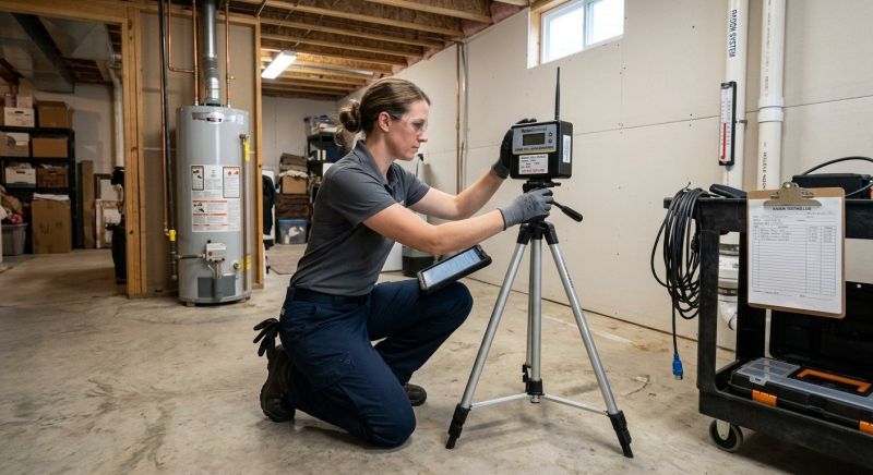 Radon Testing Service in Lake County, IL