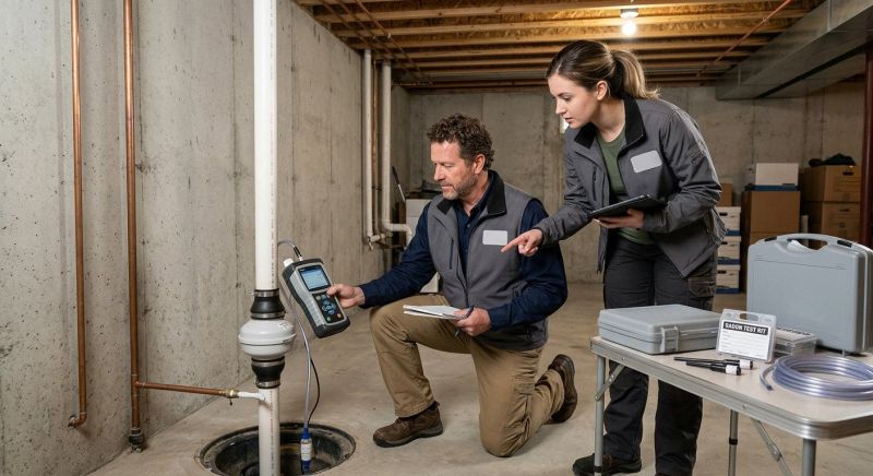 Radon Inspection Service in Naperville, IL