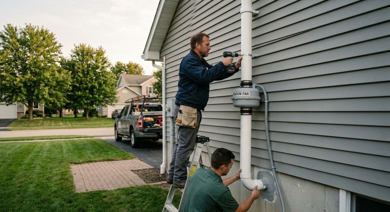 Radon Mitigation Service in Naperville, IL