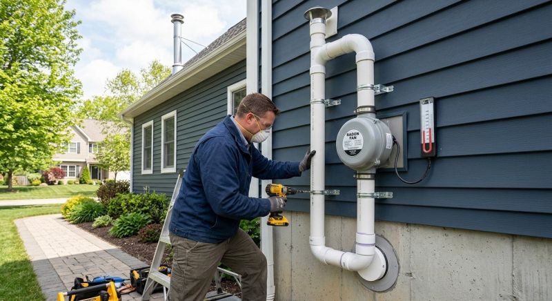 Radon Mitigation Service in Naperville, IL