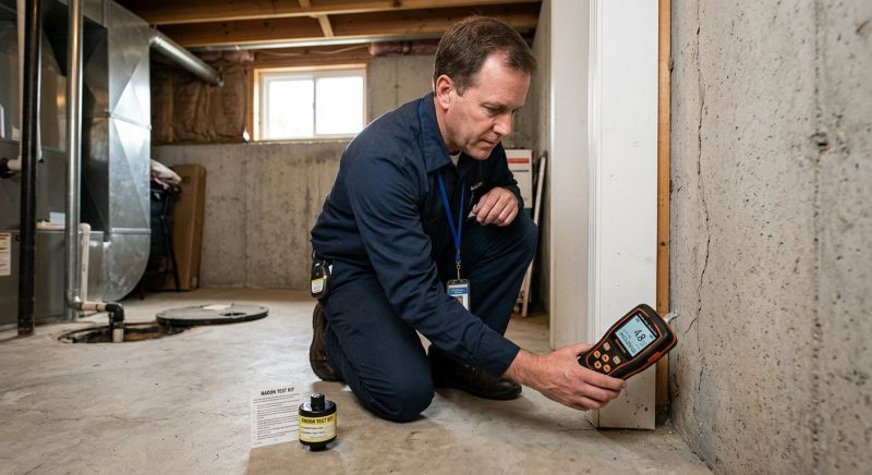 Radon Testing Service in Lake County, IL