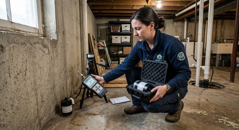Radon Testing Service in Naperville, IL